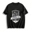 Vintage 1978 Snowboard Club Print Outdoor Skiing Snowboarding Top Pure Cotton T-shirt