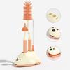 4PCS Silicone Bottle Cleaning Brushes Kit Heat Resistant Nipple Brushes For Newborn Care Essential
