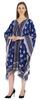 Moomaya Printed Short Turkish Kaftan For Women's Sexy Kaftan Evening Gown Beachwear