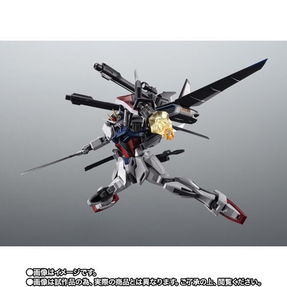 ROBOT Spirits <SIDE MS> GAT-X105 Strike Gundam (Regenerated) + I.W.S.P. Ver. A.N.I.M.E. Approximately 125mm PVC & ABS Painted Movable Figure