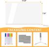 LED Light Up Drawing Board, Erasable Acrylic Panel with 7Color Pen and Night Light,Powered by USB, Ideal for Home And Office Use