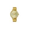 Analog Series Day Display Quartz Steel Strap Women's Watch Gold Dial SHE-4541G-9AUDF