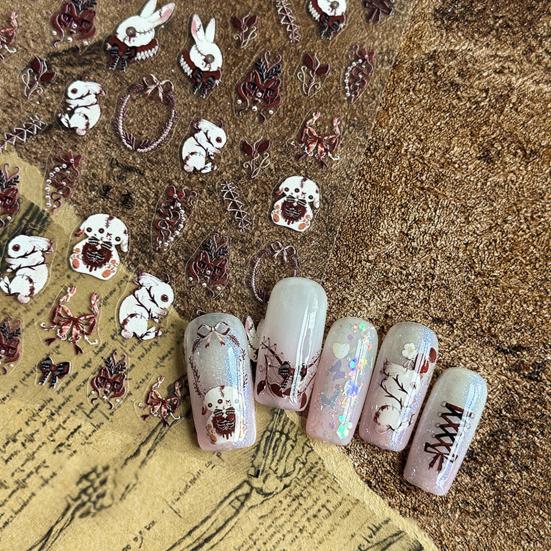 Stylish Nail Art Sticker Removable Ultra Thin DIY