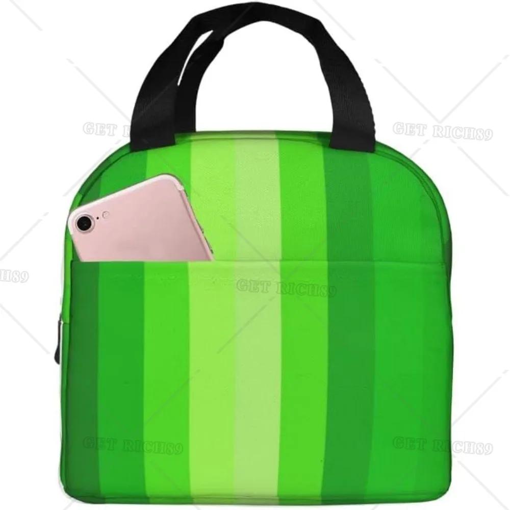 Celebrate St Patrick'S Day Lunch Bag for Women Men Cute Tote Insulated Lunch Box with Pocket for Work Office Travel Picnic