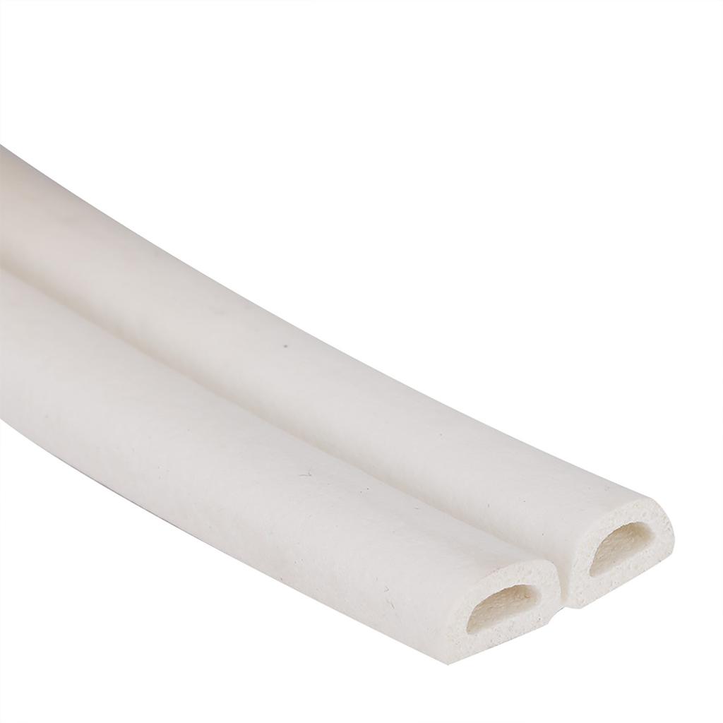 5 Meter 9*6mm Selbstklebendes Türfenster Schalldämmung Dichtungsstreifen Gummi   (Braun)