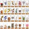 24er Pack Glasglocke Hochzeitsdekorationen Glasflaschen mit Korkstöpseln Dekoration Fläschchen aus Glas Kork Süßigkeiten