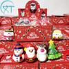 Santa Claus PU Slow Rebound Foam Ball Christmas Toy - Snowman & Reindeer Decompression