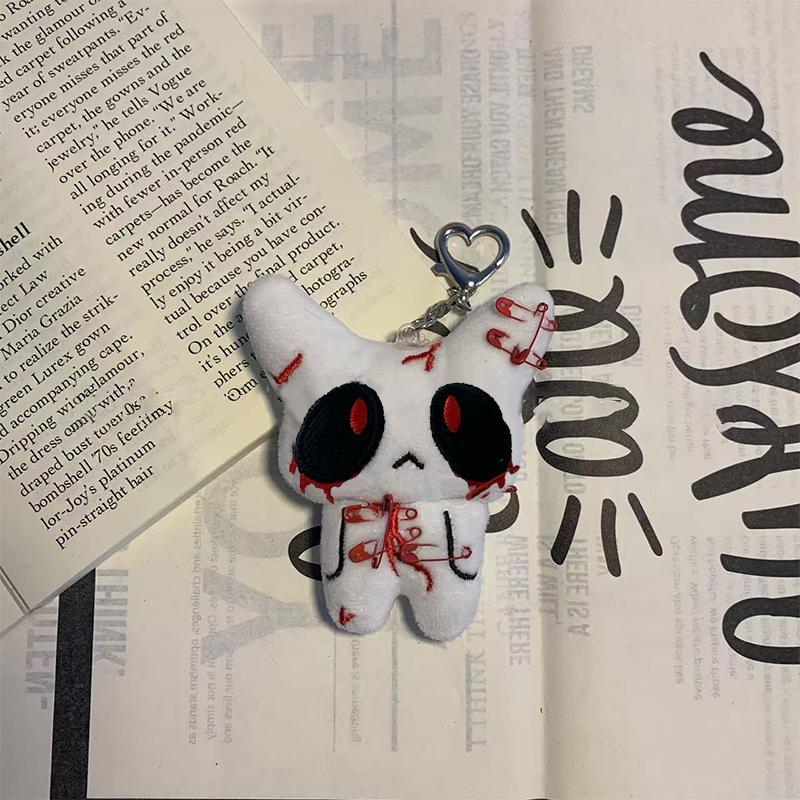 Brelok do kluczy Duch na Halloween Straszne Akcesoria Horrorowe Do Kostiumu Cosplay, Upiorne Dekoracje Imprezowe
