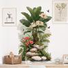 Large Plant Wall Sticker for Living Room Decor - Model 69158