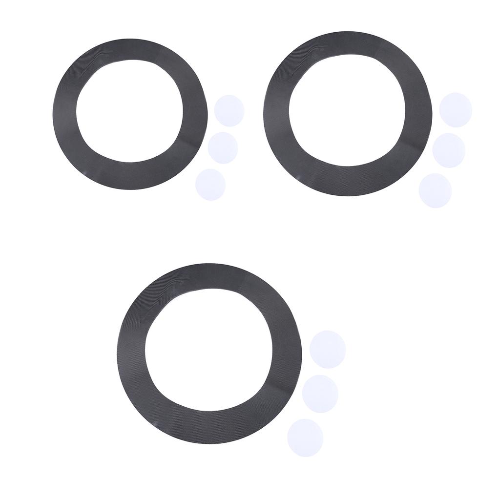 Round Non Slip Recliner Pad Swivel Chair Pad Grippers Floor Protectors Recliner Slide Stoppers to Prevent Sliding