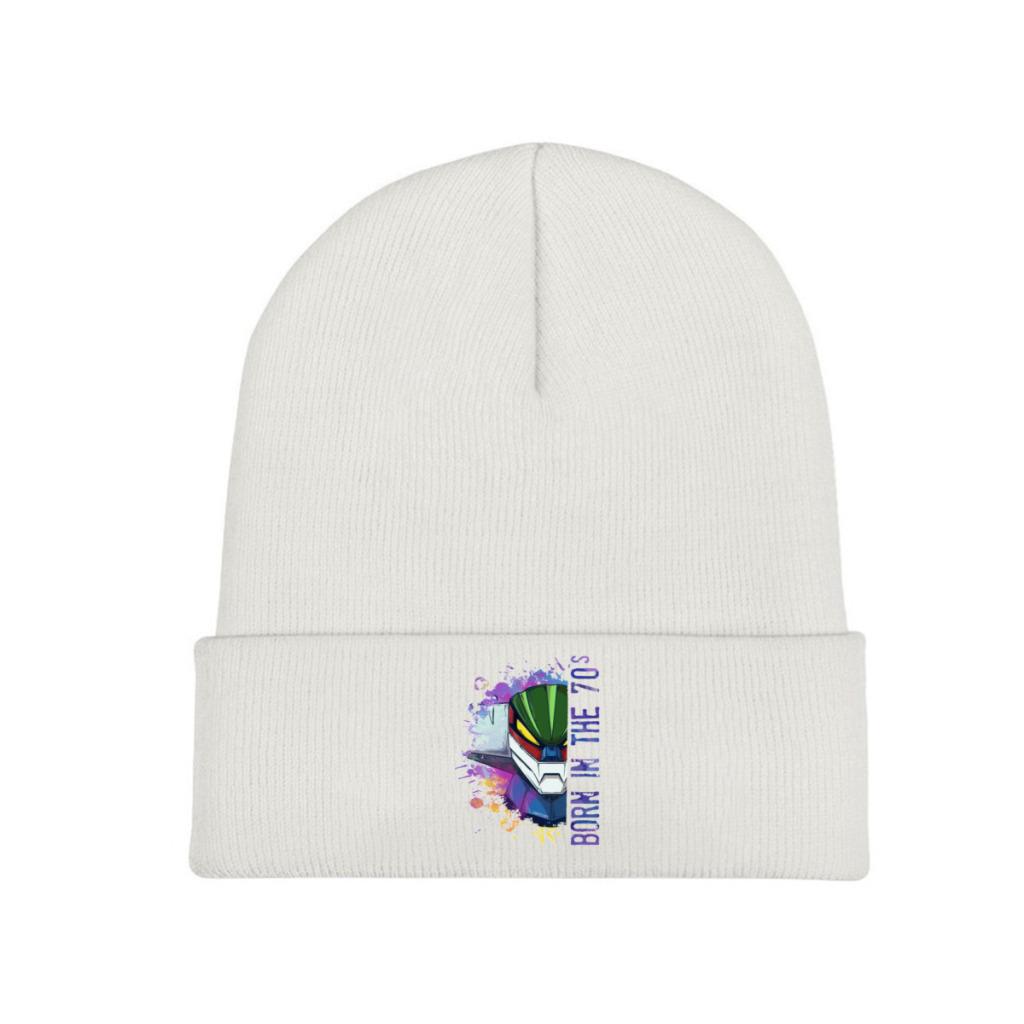 UFO Robot Grendizer Manga Strickmütze Mützen Wintermütze Warm New JEEG 70er-Jahre-Kappen für Unisex-Frauen