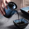 Japanese-style Ceramic Seasoning Pot Household Creative Kitchen Oil Salt Sugar Monosodium Glutamate Condiment Box Oil Pourer