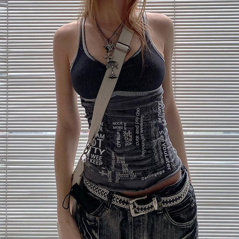 Maglione Grunge Y2K Con Stampe Scheletro - Felpa Oversize Estetica Fairycore Per Donna - Streetwear Alternativo