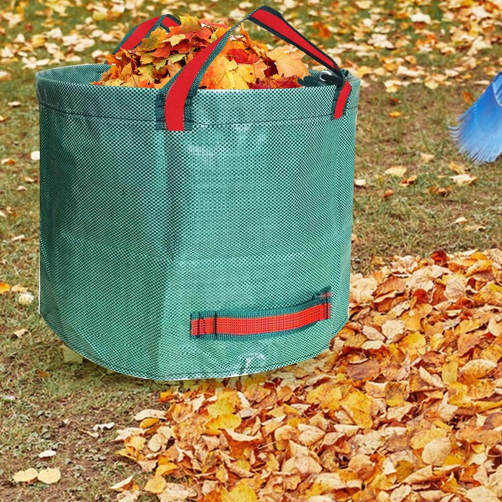 Yanuki Garden Large Set of Garden Large Grass Collection Large Garden Garden Disposal of Garbage and Fallen Ice Green of 67cm X 76 X Bag, 4, Bucket,