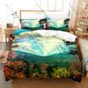 T-Tame Impala Duvet Cover + 2 Pillowcases Soft Gradient Cosmic Line Art Print Soft Quilt Cover Set Australian Legend Rock Band