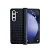 Higth Quality Business Sle Crocodile Leather Hing Phone Case for Samsung Galaxy Z Fold 3 4 5 6 7 Shockproof Protect Cover