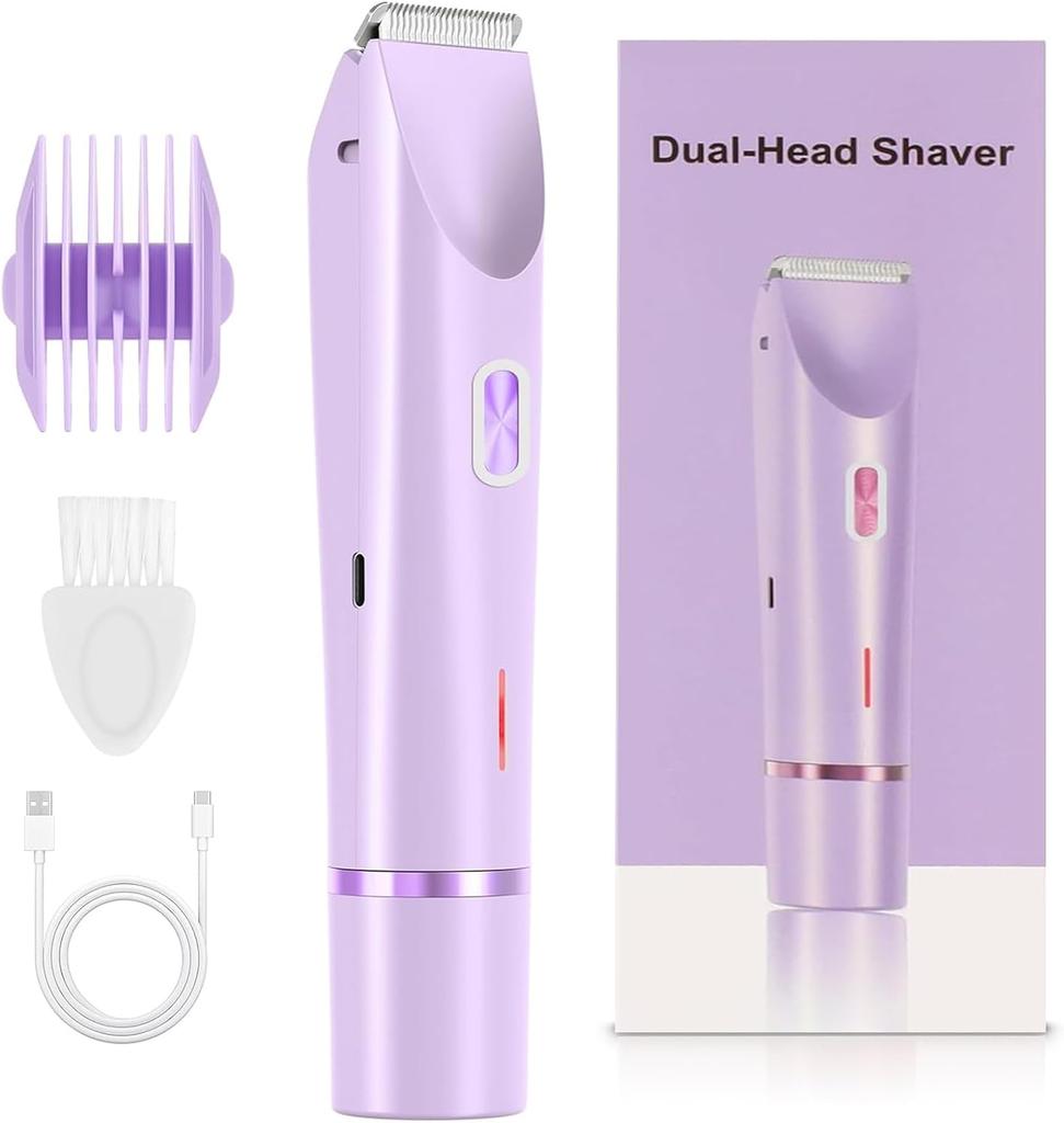 Electric Razor Woman Shaver Painless Mustache Epilator Leg Bikini Body Hair Trimmer for Women Facial Epilator Hair Remover