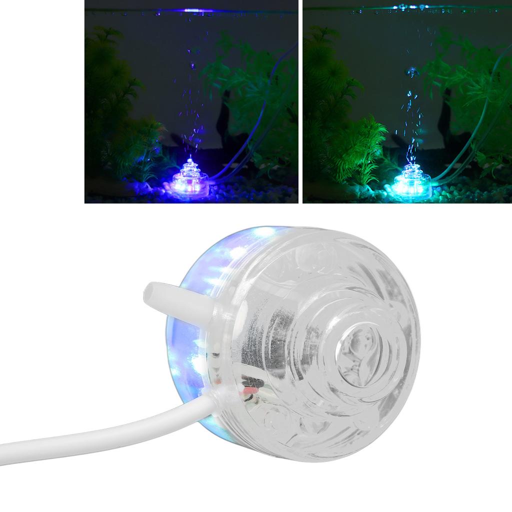 Submersible LED Pool Lights Colorful Waterproof   Fish   Bubble Light, USB Plug with Unique Design, High Quality Material for Pond Fountain