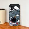 For Honor 400 Pro Phone Case Cute Astronaut Liquid Silicone Full Coverage Anti Drop Soft Back Shell For Honor400 5G Bumper Capa