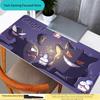 Mouse Pad Gengar Professional eSports Game Players Speed Durable Anime Lock Edge Rubber Game Desk Mousepad Keyboard Mat