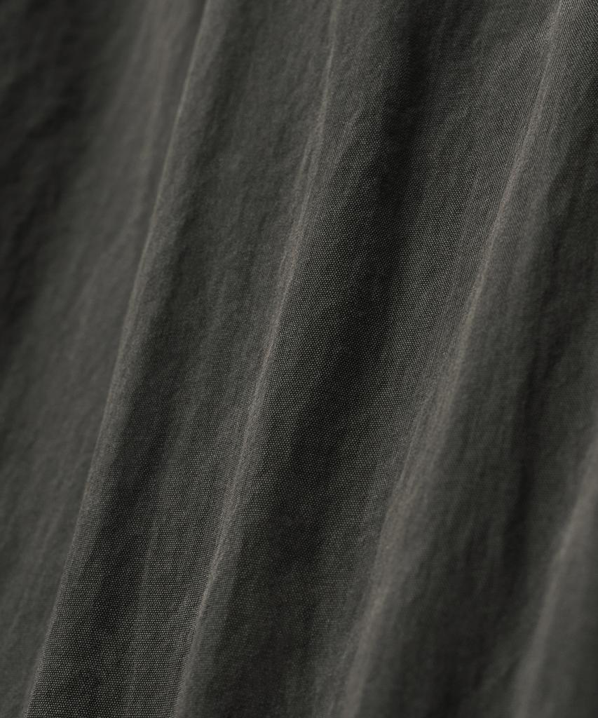 Seteo Curved Parachute Pants Charcoal