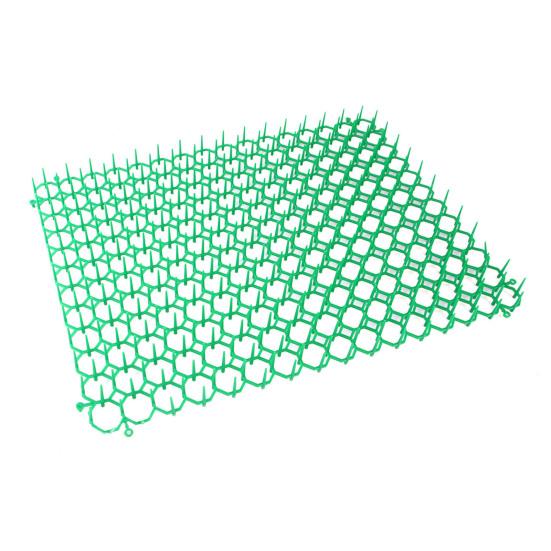 Katėms atbaidantis kilimėlis su smaigaliais, apsaugantis nuo kačių kilimėlis, tinkantis augintiniams atgrasantis kačių sodo tvora, gyvūnas