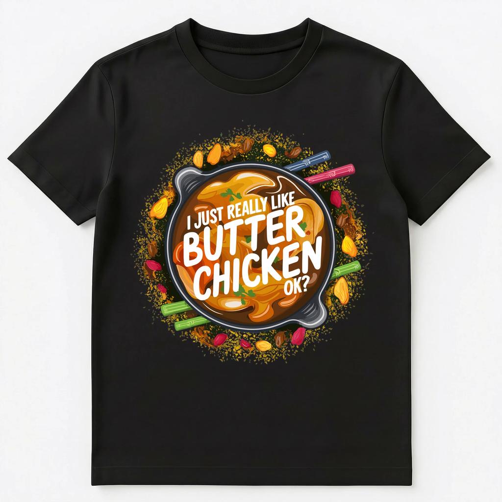 I Just Really Like Butter Chicken Ok Unisex unisex T-Shirt