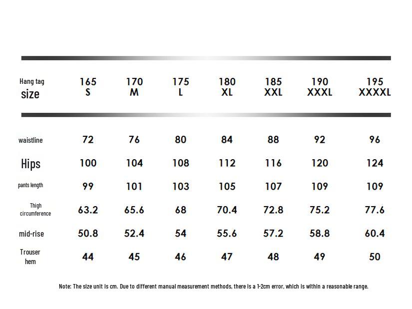 GXG Men's Wide-Leg Casual Trousers