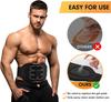 EMS Muscle Stimulation Belt Vibration ABS Stimulator Abdominal Trainer Exerciser Slimming Belts Home Gym Fitness Equiment
