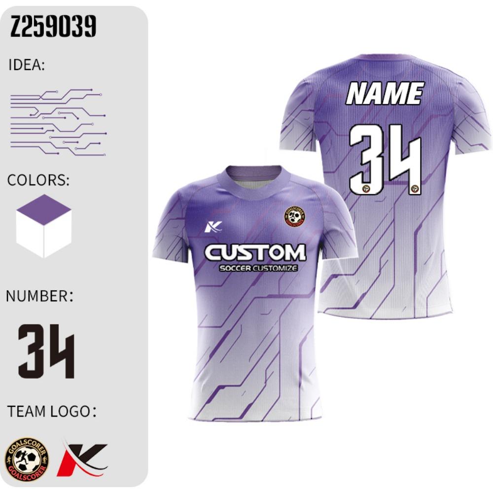 Wholesale Football Jersey Custom Shirt Sublimation Embroidery Logo Team