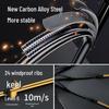 24-Rib Large Automatic Folding Umbrella - Sunshade, Windproof, and Suitable for Two
