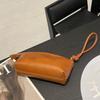 Versatile Casual Wristlet Purse Minimalist Solid Color Handbag Small Handle Bag Wallets Mini Handbag For Women Gifts