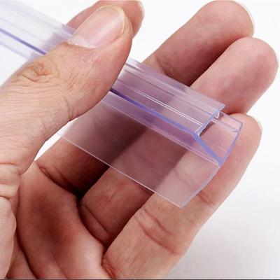 50cm*2pcs Bathroom Weatherstrip Seal Shower Door Seal 6/8/10/12mm Water Deflector Bath Shower Screen Door Seal Strip