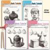 Aesthetic Master: Complete 4-Volume Basic Sketching Tutorial for Beginners