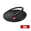 5M New 3-Layer Seal Strip Car Door Dustproof Rubber Hood Sealing Strip Soundproofing Windproof Trunk Seal Automobiles