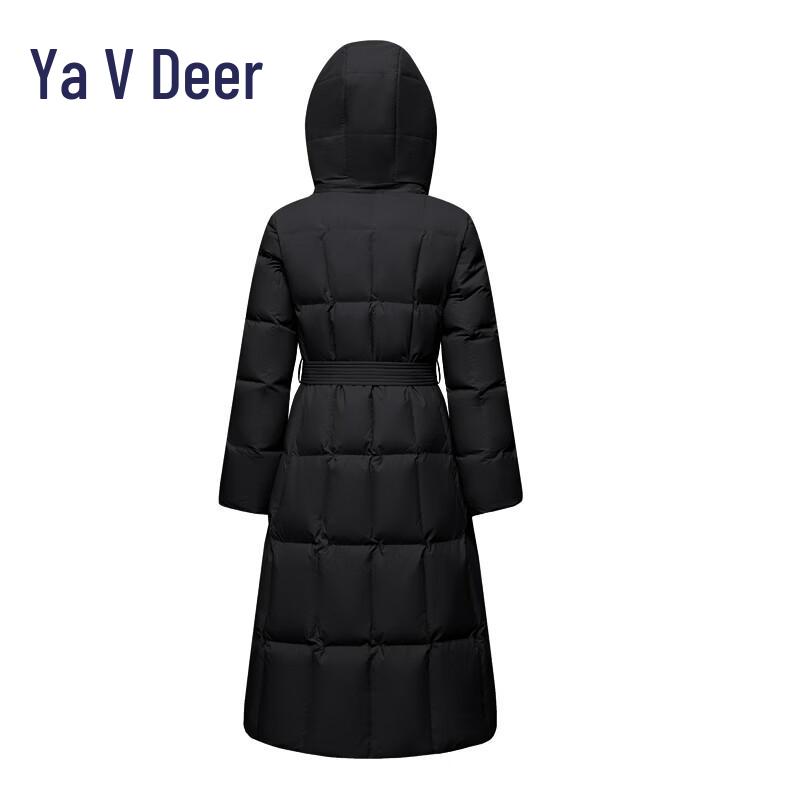 Yalu EW Women's Double-Breasted Long Winter Down Jacket YYXFF5088