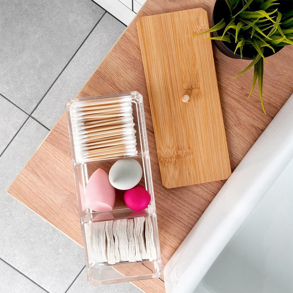 Korraldaja kosmeetika jaoks meigitarvikud meik karbike konteiner