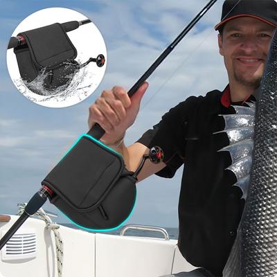 S/M/L Spinning Fishing Reel Cover Neoprene Wheel Protective Case Waterproof Reel Bag Storage Water Drop Wheel Package Outdoor