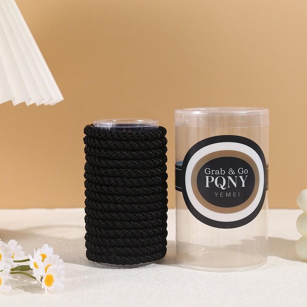 15Pcs/Set Braided Twisted Hair Ties High Elastic Hair Rope New Ponytail Hairbands  Women Girls