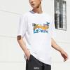 Li-Ning Logo Print Sports Round Neck T-Shirt Men Tops White AHSS591-5