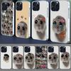 Lustige traurige Hamster Meme Klare Handyhülle Für Iphone 17 Air 16 Pro Max 15 Pro 14 Plus 17E 16E 11 13 12 Mini Hüllen Fundas Cel