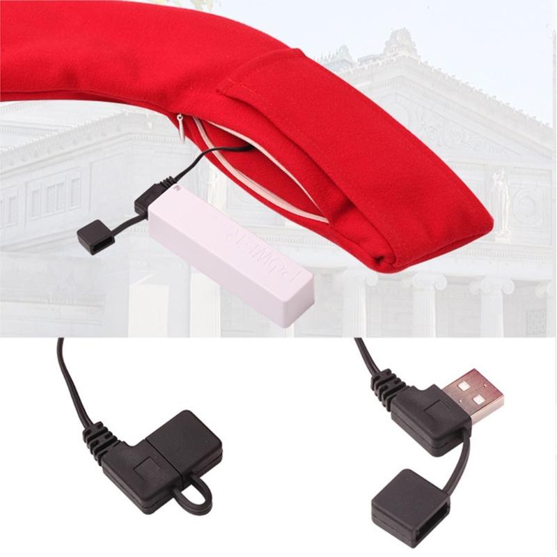 Portable USB Powered Heated Scarf Adjustable Heating Scarf USB Powered Heated Scarf for Women 5 Color Optional