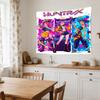 Huntrx Cyberpunk Fashion Large Size Wall Tapestry, Room Aesthetic Decor for Living Room Party Background,Perfect Gift