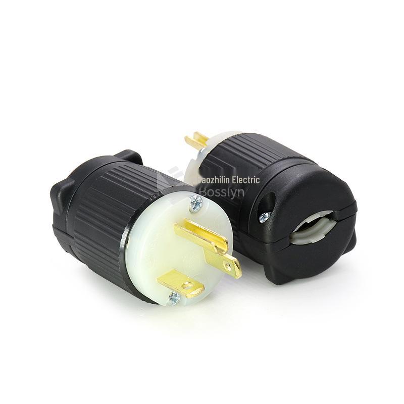 UL Certified 20A 125V US Standard Industrial Power Plug for Small Generators
