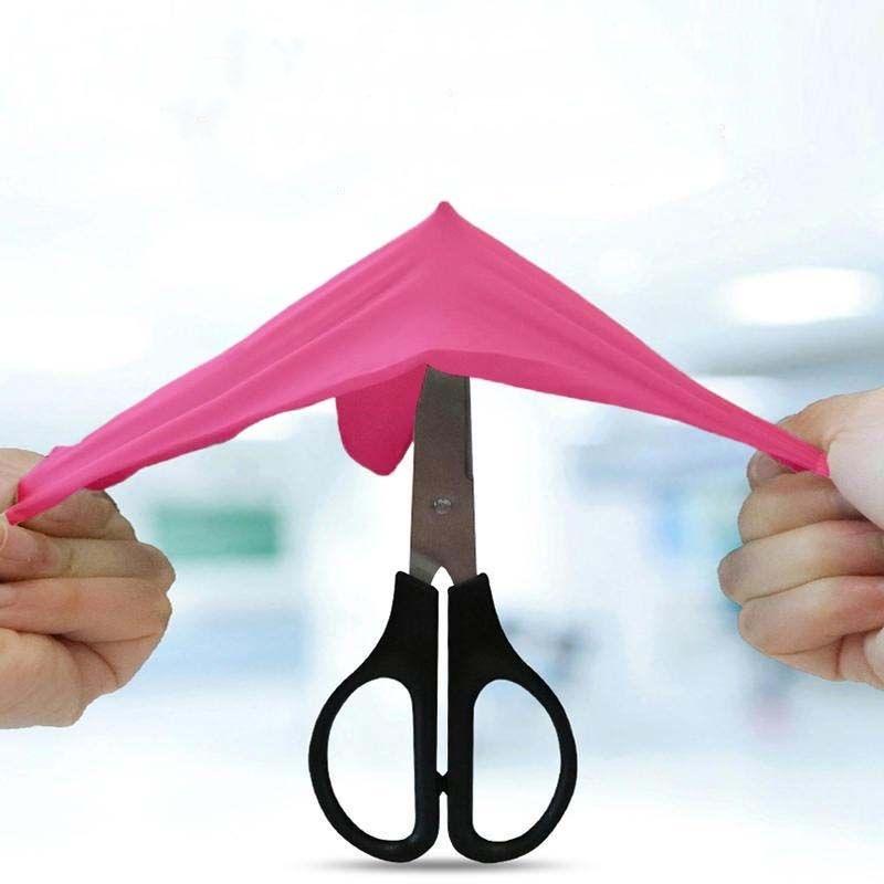 100PCS Pink Nitrile Gloves Disposable Kitchen Gloves for Household Cleaning Beauty Salon Hair Dye Esthetician Gloves Powder Free