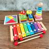 Intellectual Baby and Child Toys1-2-3One-Year-Old Boy and Girl One-Year-Old Baby Eight Tone Percussion Piano Music Enlightening Early