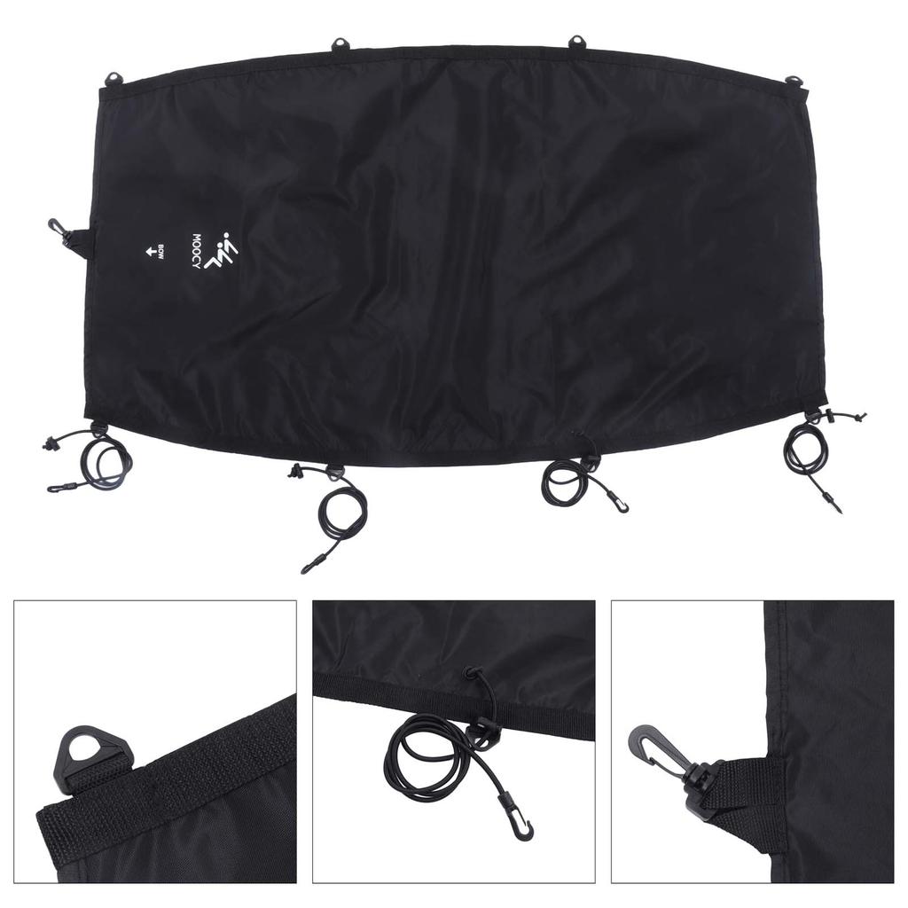 Kayak Cockpit Drape Cover Waterproof Cockpit Cover Kayak Canoe Cockpit Accessories for Boating