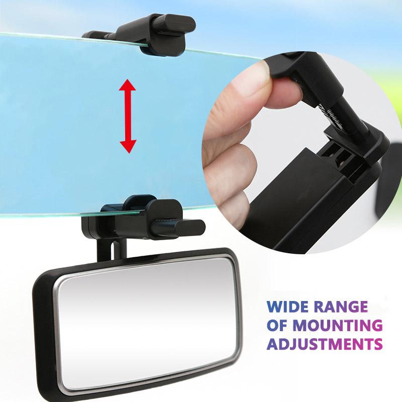 Car Baby Observing Mirror Wide Angle Curve Rearview Baby Mirror 360-Degree Rotation Safe Driving Car Auxiliary Mirror Interior Mirrors6