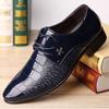 2026 Spitze Zehenpartie Kleid Übergröße Schuhe Neueste Italienische Oxford Schuhe für Herren Klassische Derbys Luxus Lackleder Hochzeitsschuhe