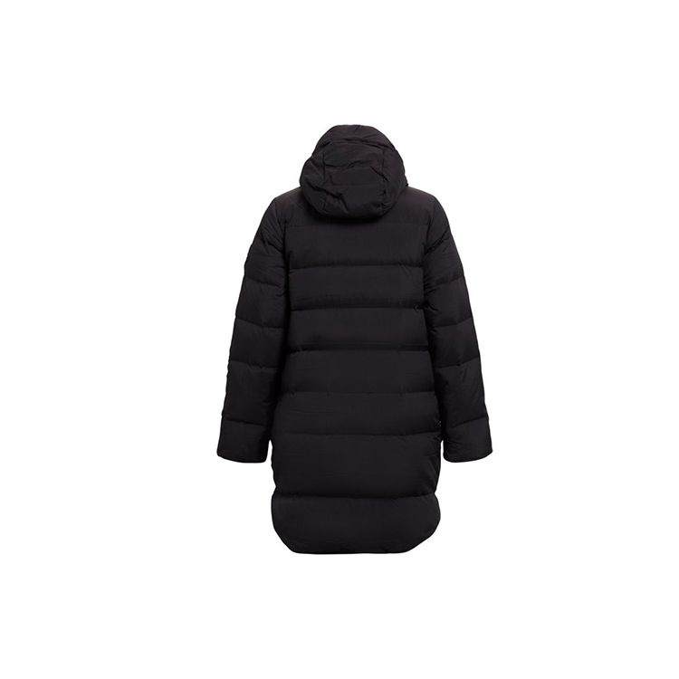 Under Armour Jachetă de puf de lungime medie ColdGear cu glugă cu infraroșu pentru femei Îmbrăcăminte exterioară Negru 1364899-001